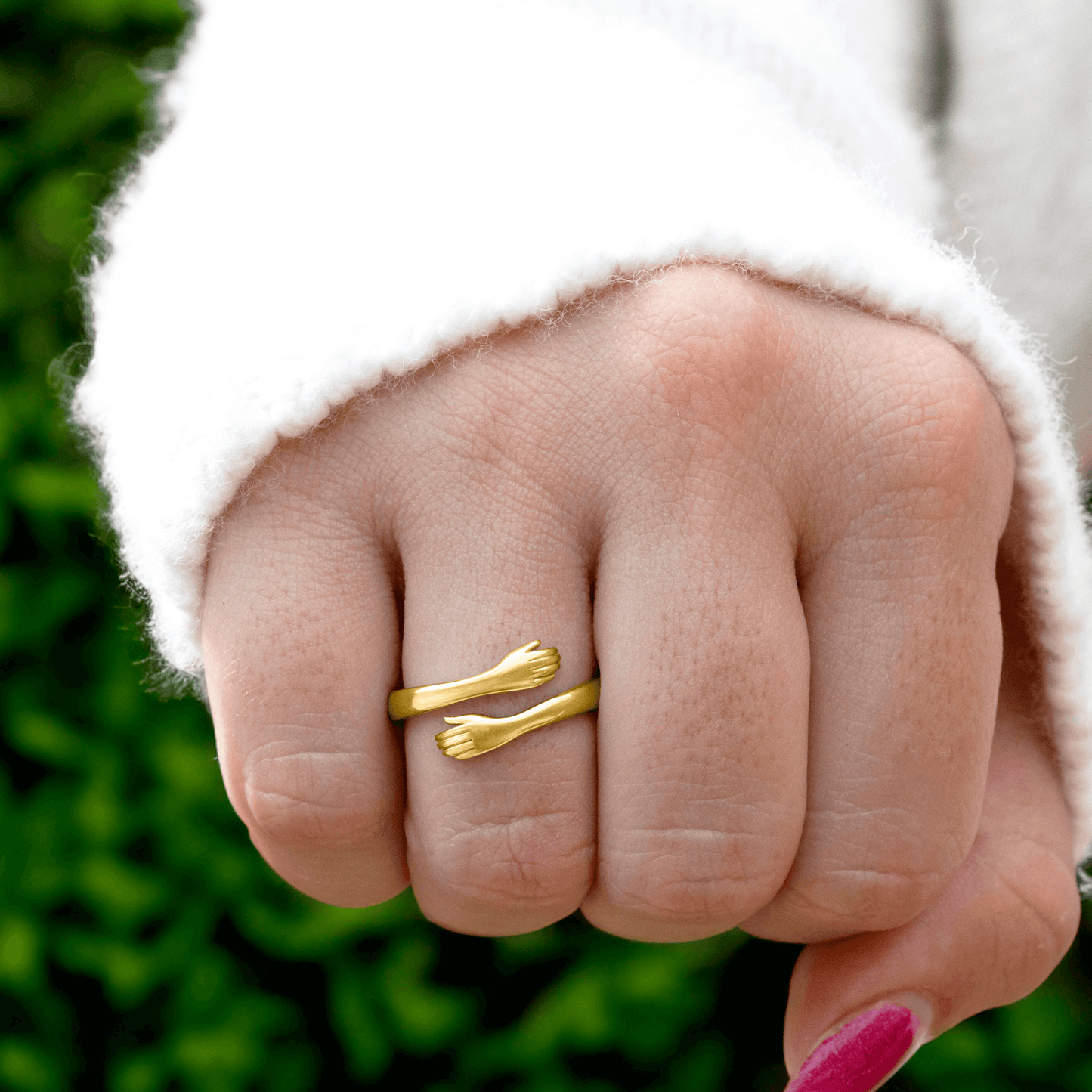 Gold Hug From Heaven Ring