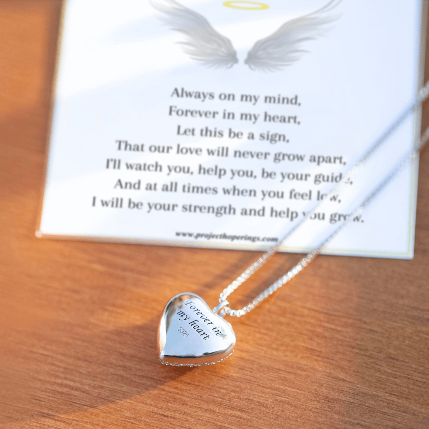 Forever In My Heart Urn Necklace